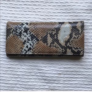 Hobo snakeskin wallet